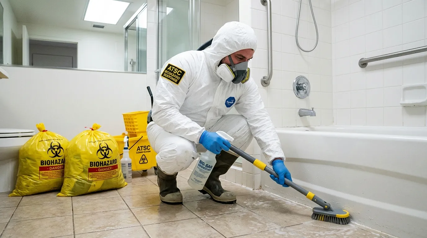 Decontamination equipment deployed for Blood Cleanup in Aldine